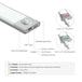 Lighty - Sensorlampe - Kabellose LED Lichtleiste mit Bewegungsmelder (40 cm)