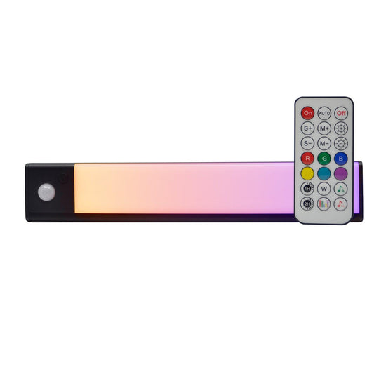 Sensorlampe - Kabellose RGB LED Lichtleiste mit Bewegungsmelder (farbig) - derdealer.ch 