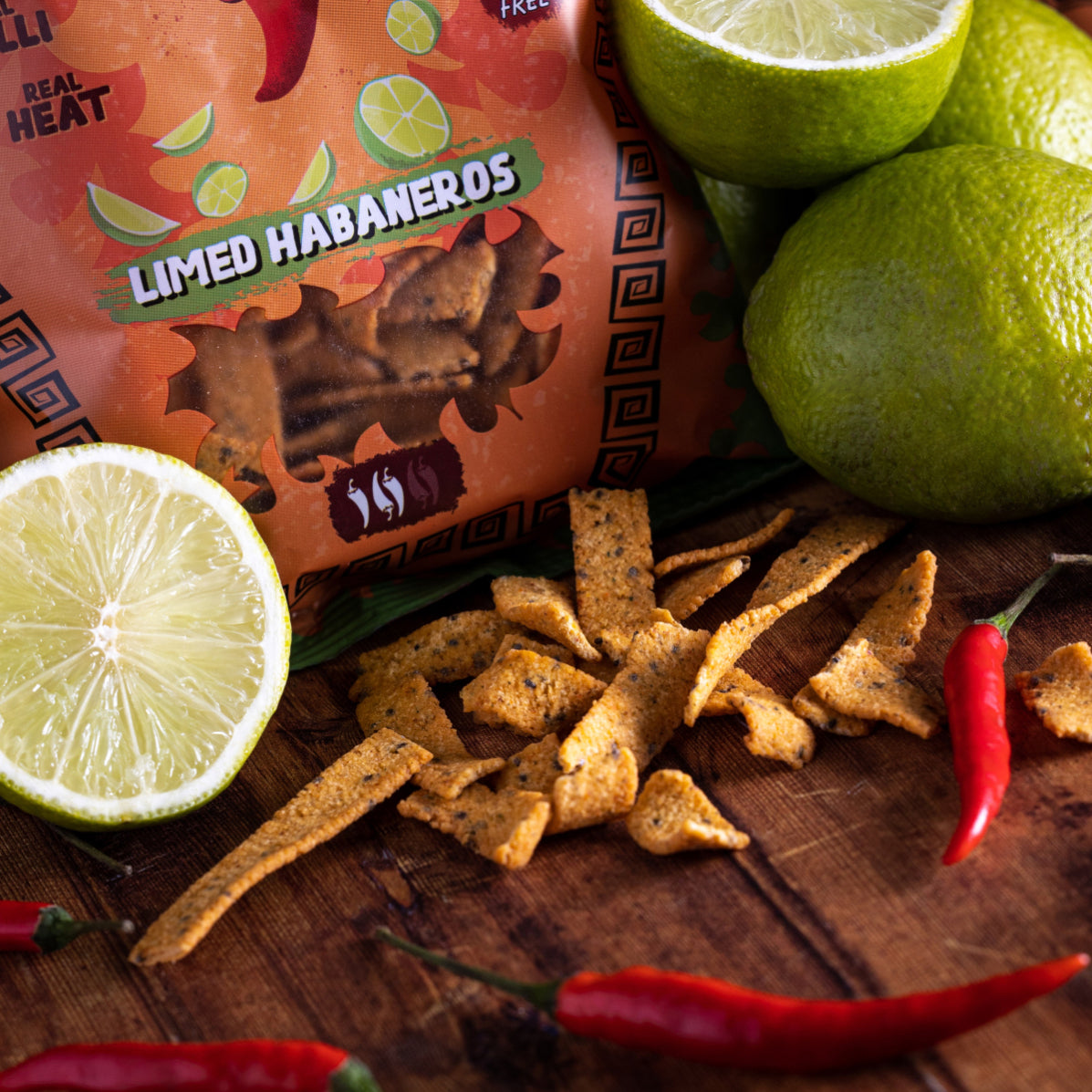 Strips Limed Habaneros (80 g) - Snack