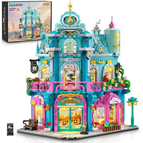 Insoon Little Bear Dairy Shop - Klemmbausteine IS-SC8824