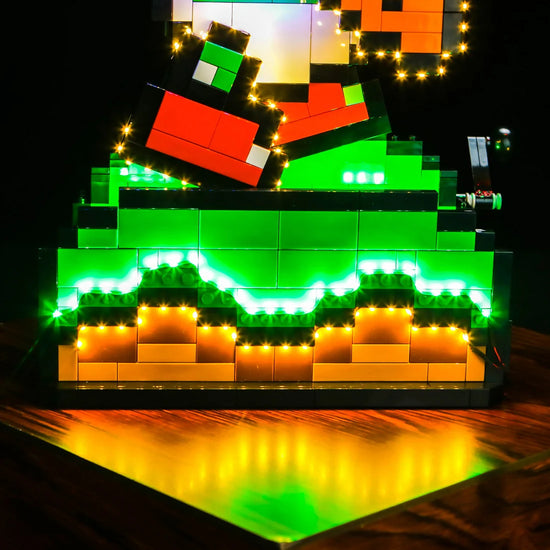 BrickBling - LED Licht Set für LEGO Super Mario World: Mario & Yoshi (71438)