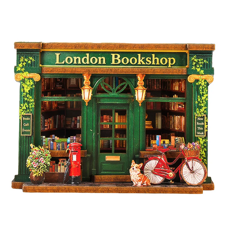 Cartartem London Bookshop Magnet - Bausatz CNG-CT110