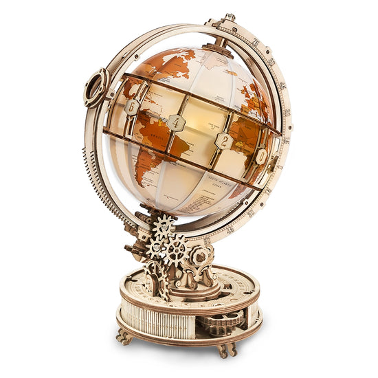 ROKR - Luminous Globe - 3D Holzbausatz