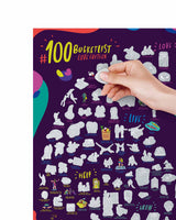 Love 100 Bucketlist - Rubbelposter / Scratch Map
