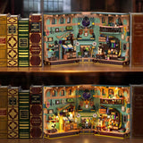 Magisches Labor Book Nook - Klemmbausteine