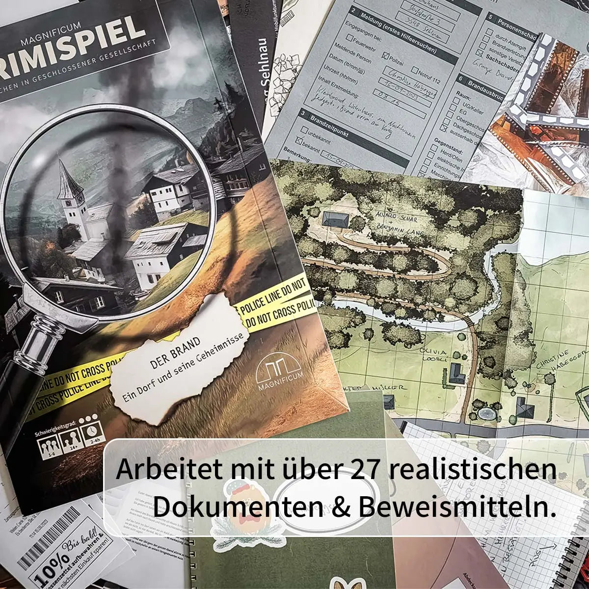 Der Brand - Ein Dorf und seine Geheimnisse - Krimispiel