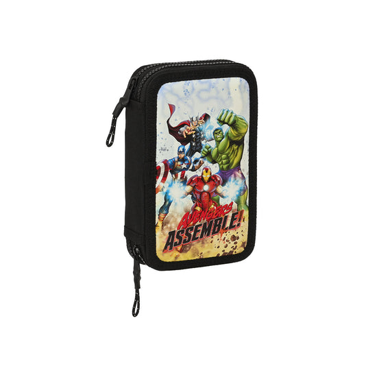 Safta - Marvel Avengers "Forever" - Etui inkl. Stifte, Spitzer und Radiergummi (28 Teile)