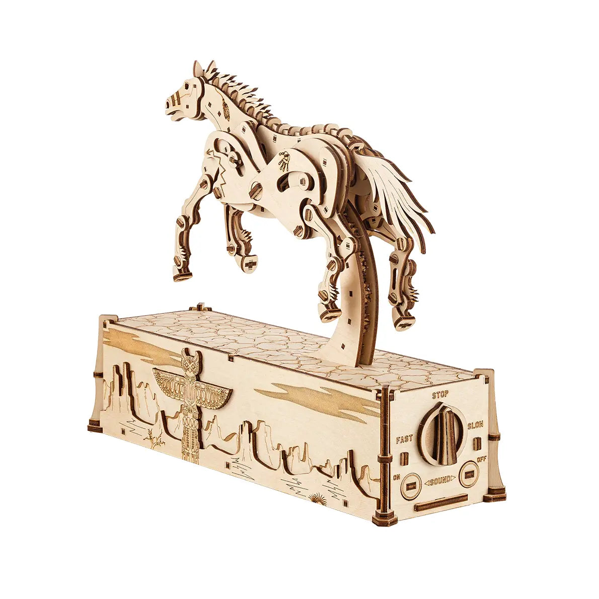 Mustang - Kit 3D en bois