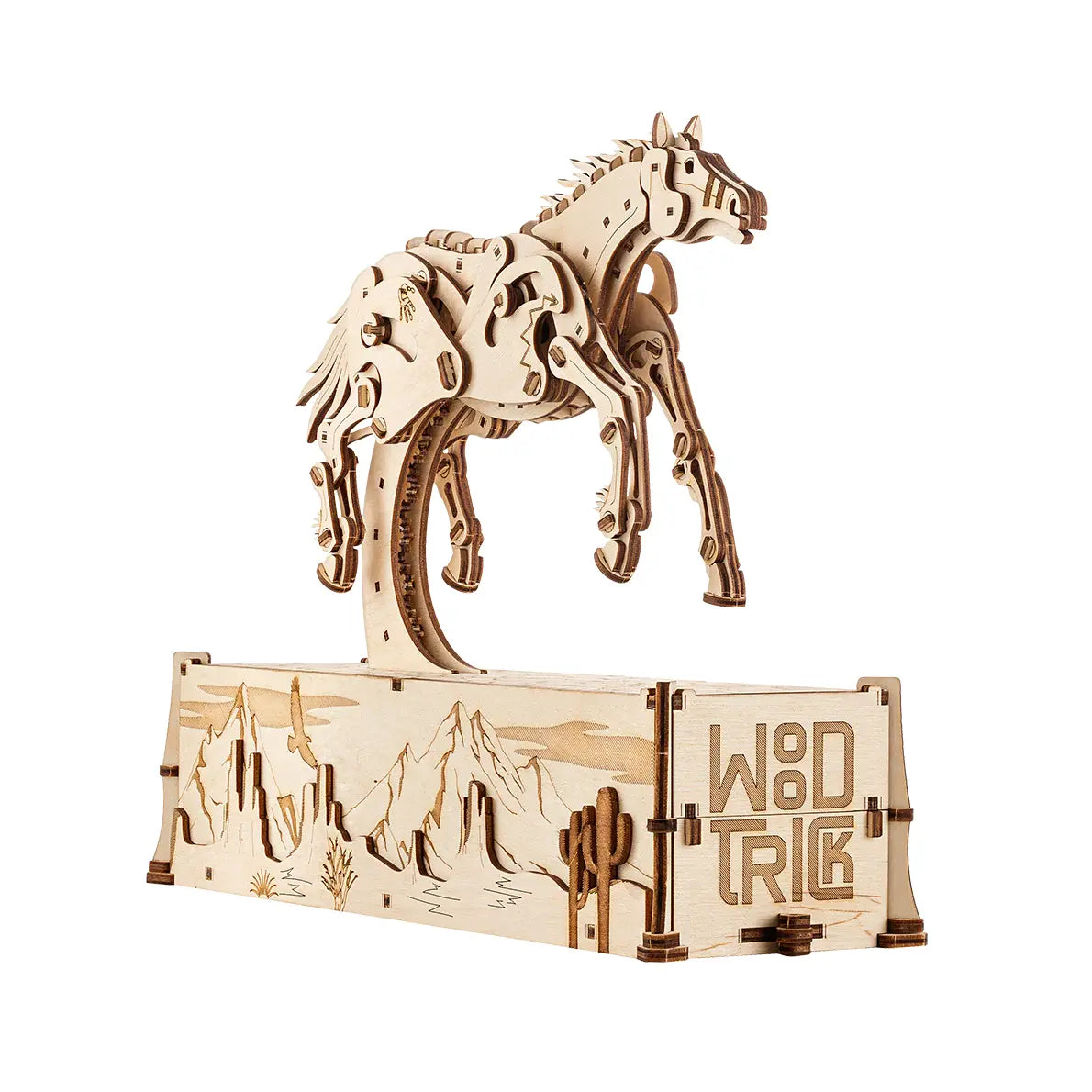 Mustang - Kit 3D en bois