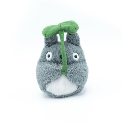 Mon Voisin Totoro - Totoro avec feuille (13 cm) - Peluche