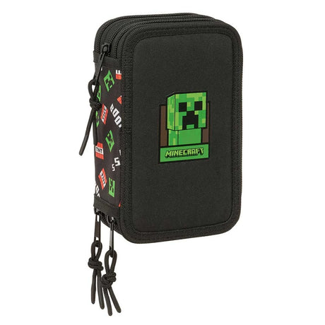 Minecraft "Creeper" - Etui inkl. Stifte, Spitzer und Radiergummi (37 Teile)