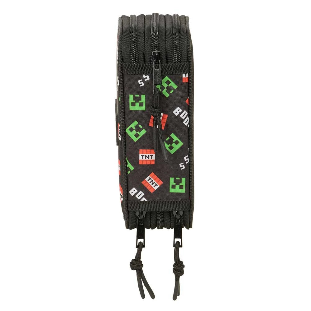 Minecraft "Creeper" - Etui inkl. Stifte, Spitzer und Radiergummi (37 Teile)