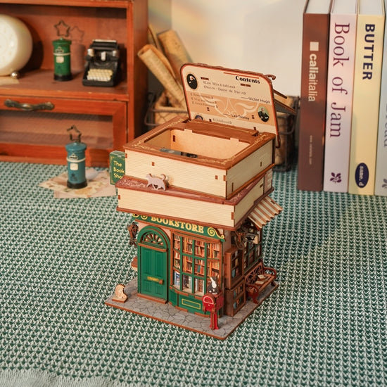 Tonecheer - Time Bookstore - Miniaturhaus