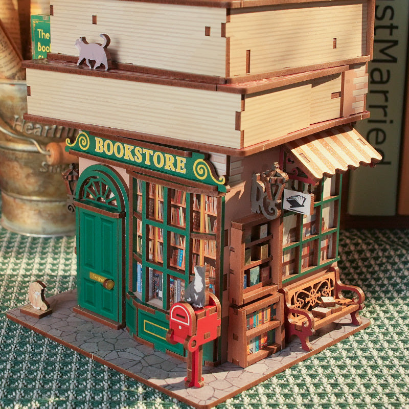 Time Bookstore - Miniaturhaus