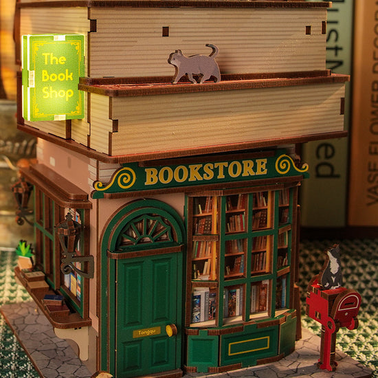 Tonecheer - Time Bookstore - Miniaturhaus