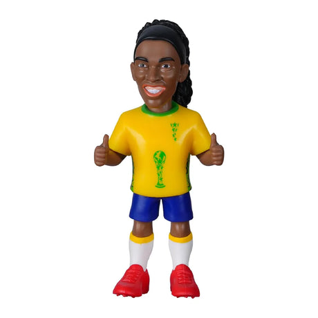 MINIX Brasilien - Ronaldinho Gaucho 12 cm (Football Legends 120) - Sammelfigur MX12-FL-WLC26-BR-RONN