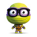 Elastikorps - HeroPop Teenage Mutant Ninja Turtles - Donatello (10 cm) - Verformbare Figur