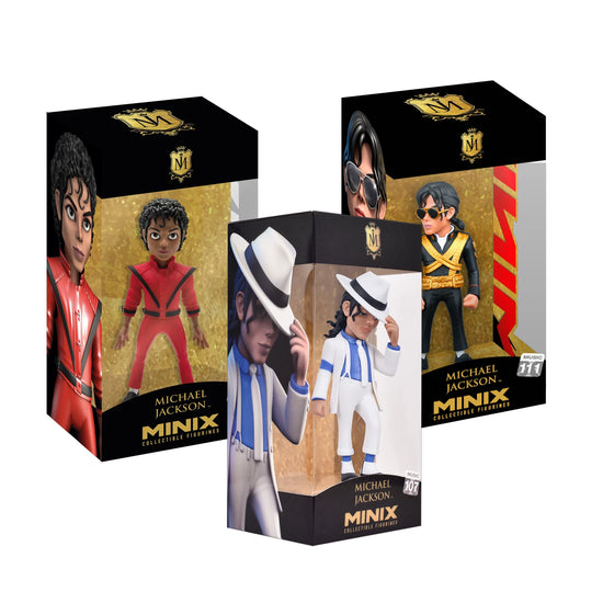 MINIX - Michael Jackson - King of Pop Bundle (12 cm) - Sammelfigur