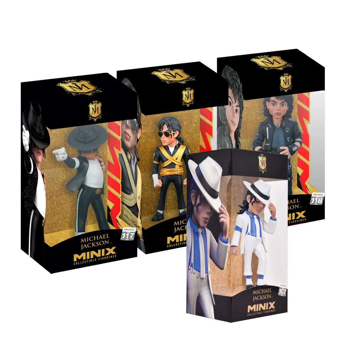Michael Jackson - King of Pop Bundle (12 cm) - Sammelfigur