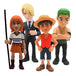 MINIX - One Piece - Strohutbande Bundle (12 cm) - Sammelfigur