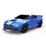 Schrägansicht des MJX Hyper Go 10306 1:10 Brushless RC-Drift-Cars im sportlichen Ford Mustang Shelby GT500 Design.