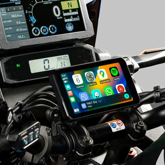 Chigee - AIO-5 Play - Motorrad Smart-Display mit Apple CarPlay und Android Auto