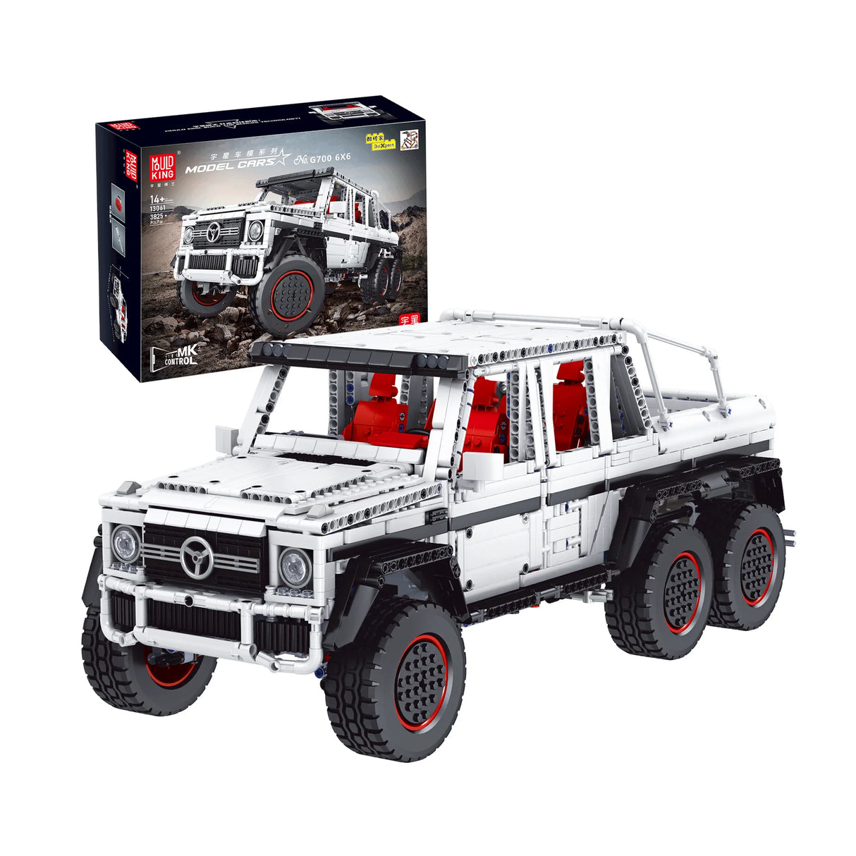 G700 6X6 (inkl. Fernbedienung) - Klemmbausteine