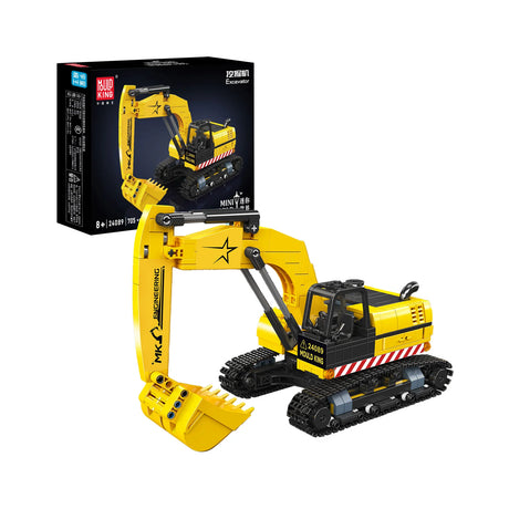 Mould King Mini-Bagger - Klemmbausteine MK-24089