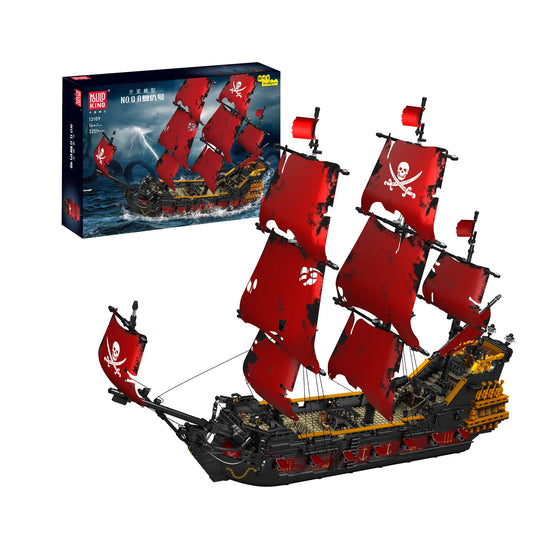 Mould King - Piratenschiff "Queen Anne's Revenge" - Klemmbausteine
