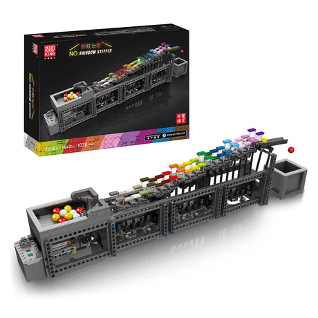 Rainbow Stepper (Elektrisch) - Klemmbausteine