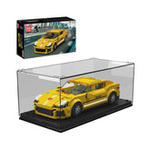 Rennwagen Panam mit Display - Klemmbausteine