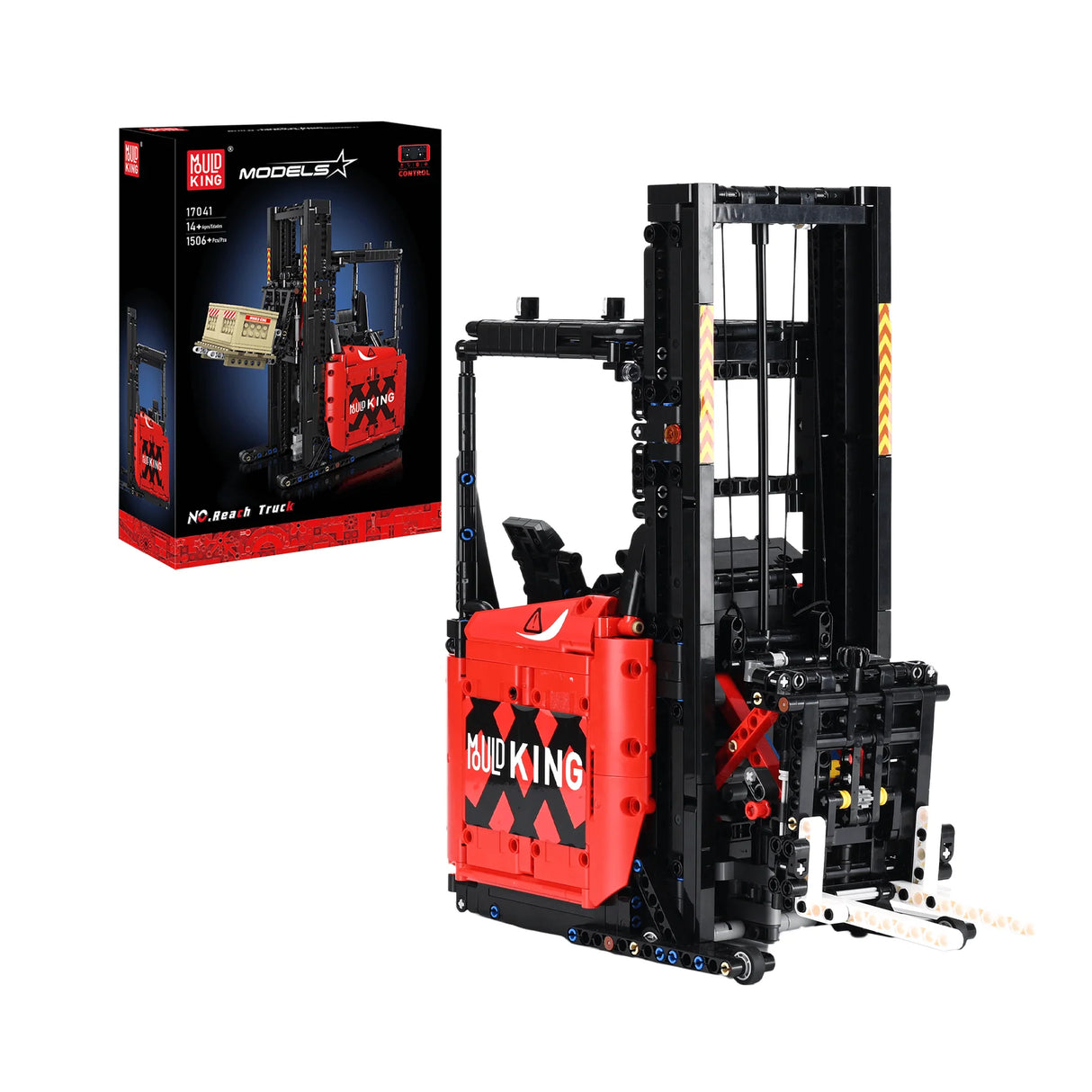 Schubmaststapler (inkl. Fernbedienung) - Klemmbausteine