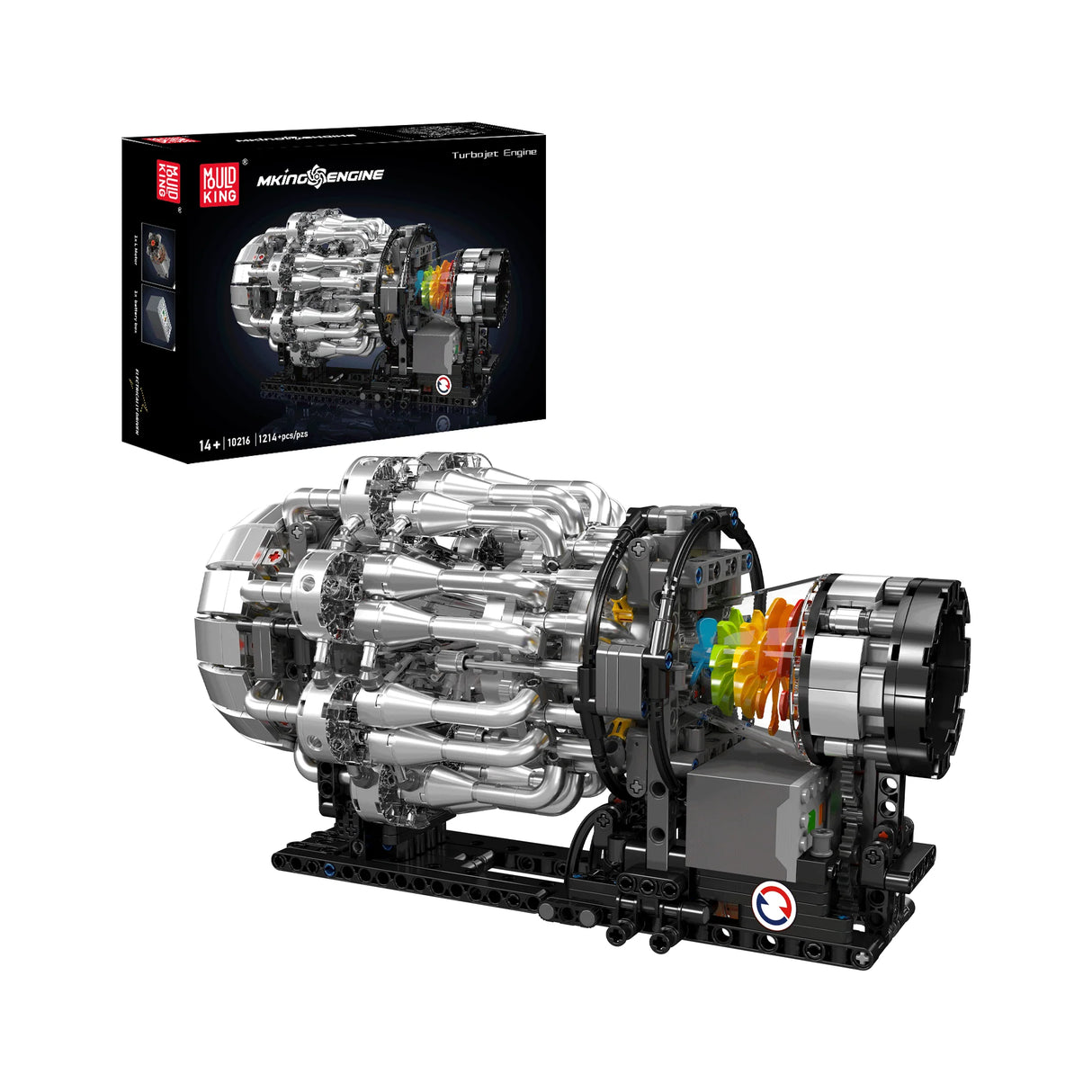 Turbojet-Triebwerk (Elektrisch) - Klemmbausteine