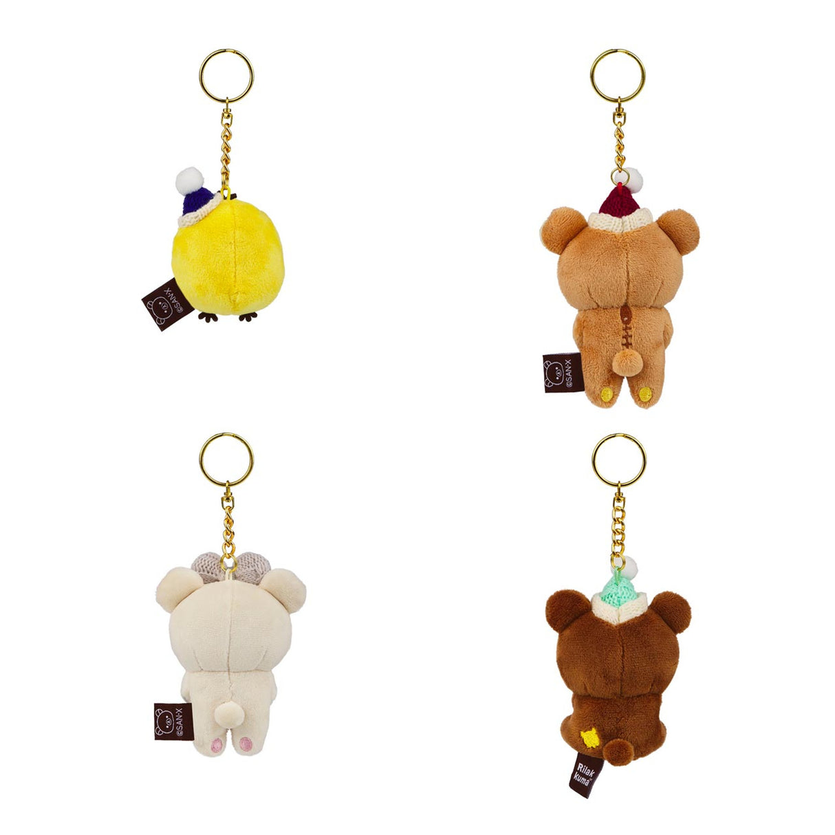 Mystery Box - Rilakkuma Weihnachts-Serie - Schlüsselanhänger