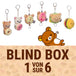 AQI - Mystery Box - Rilakkuma Deli-Serie - Schlüsselanhänger