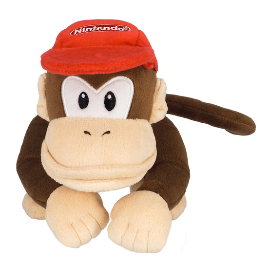 Nintendo - Super Mario - Diddy Kong (21 cm) - Plüschtier