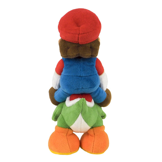 Nintendo - Super Mario - Mario mit Yoshi (21 cm) - Plüschtier