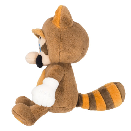 Super Mario - Mario Tanuki (22 cm) - Plüschtier