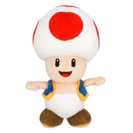 Super Mario - Toad (20 cm) - Plüschtier