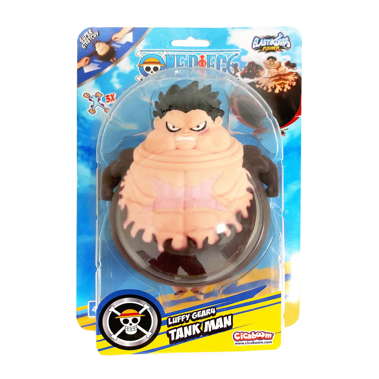 One Piece - Ruffy Gear 4 Tankman (13 cm) - Dehnbare Actionfigur