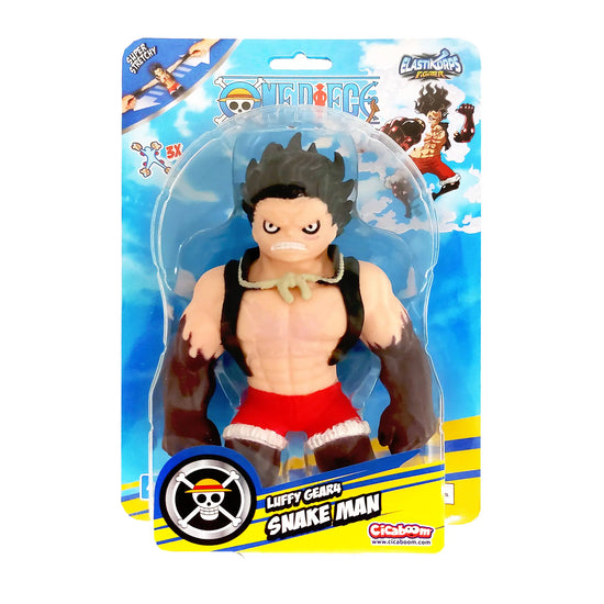 Elastikorps - One Piece - Ruffy Gear 4 Snakeman (13 cm) - Dehnbare Actionfigur