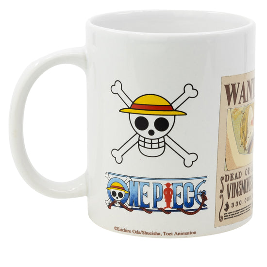 Stor - One Piece "Steckbriefe" (325 ml) - Tasse