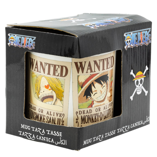 Stor - One Piece "Steckbriefe" (325 ml) - Tasse