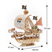 KITO ART - One Piece - Going Merry der Strohhutbande - Holzmodell