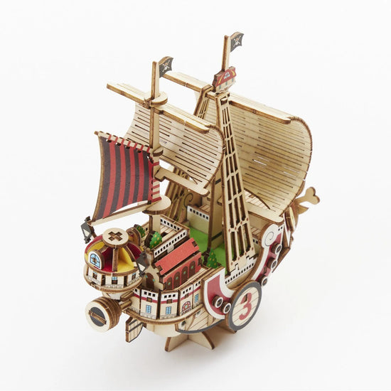 KITO ART - One Piece - Thousand Sunny der Strohutbande - Holzmodell