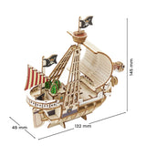 One Piece - Thousand Sunny der Strohutbande - Holzmodell