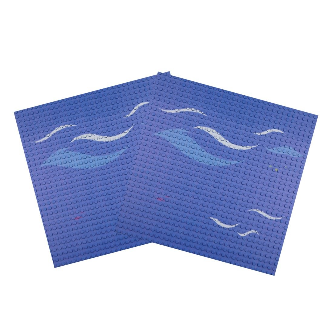 Ozean 32x32 (2 Stück) - Bauplatte