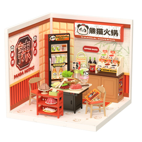 Panda Hot Pot - Diorama