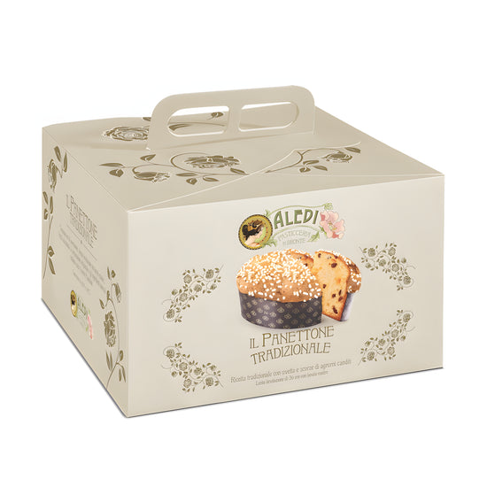 Aledi - Panettone Tradizionale (Rosinen + Orange) 1000 g - Panettone