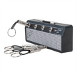 Pluginz Fender Mini Twin Amp Schlüsselhalter mit eingestecktem und losen Klinkenstecker-Anhängern